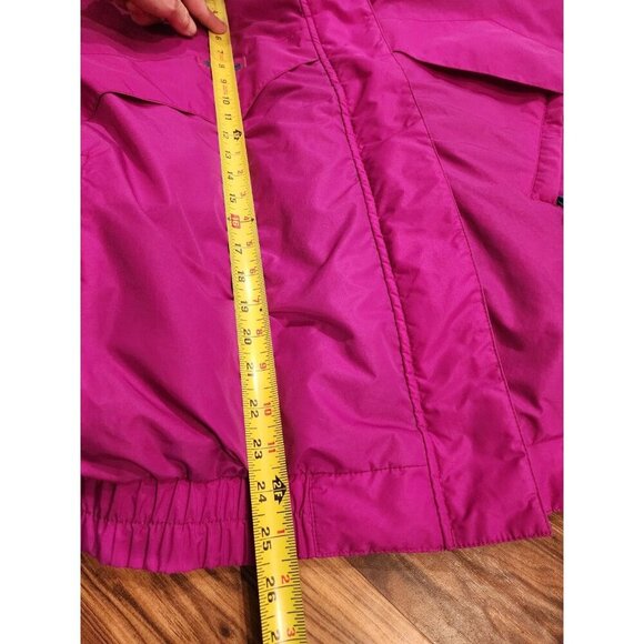 Vtg Columbia Whirlibird Down Jacket Womens Sz L Puffer Bomber 3 In 1 colorblock - Picture 9 of 16